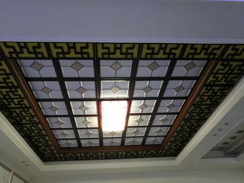 大廳集成吊頂造型圖片-怎么裝鋁扣板集成吊頂