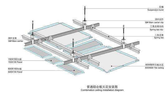 吊頂鋁扣板生產(chǎn)商-辦公室吊頂應(yīng)該選擇鋁扣板還是鋁單板