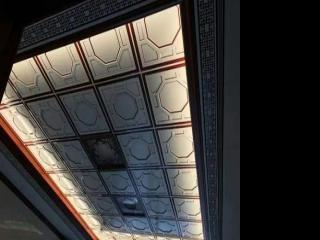 歐式風(fēng)格鋁扣板吊頂圖片-簡歐式鋁扣板吊頂效果圖好看嗎